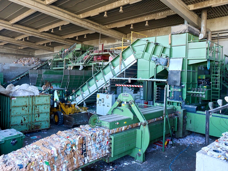 Papierpresse und Anlagen der ROHPROG
